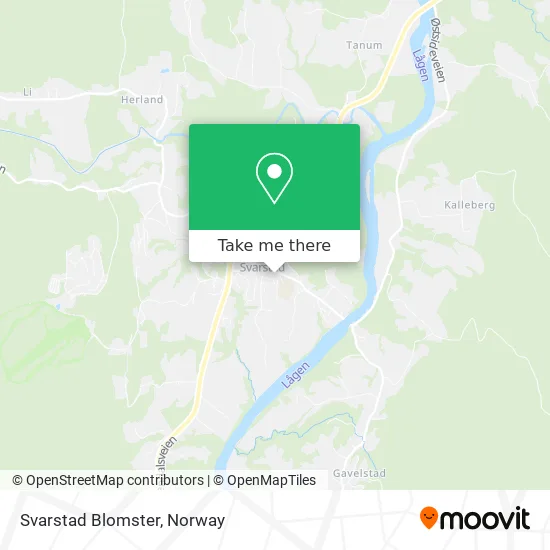 Svarstad Blomster map