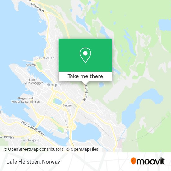 Cafe Fløistuen map