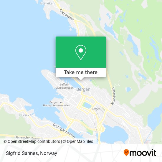 Sigfrid Sannes map