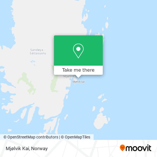 Mjølvik Kai map