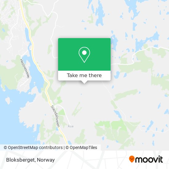 Bloksberget map