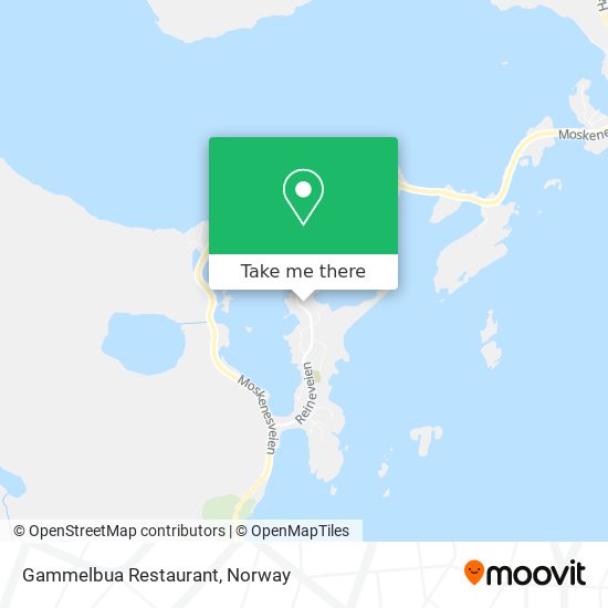 Gammelbua Restaurant map