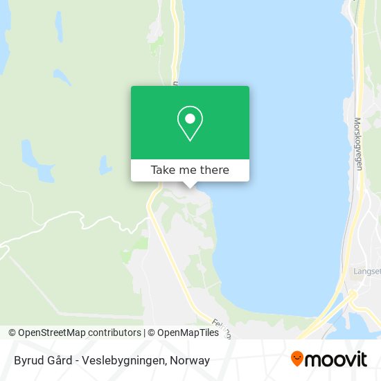 Byrud Gård - Veslebygningen map