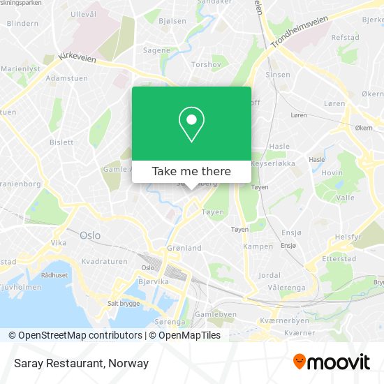 Saray Restaurant map