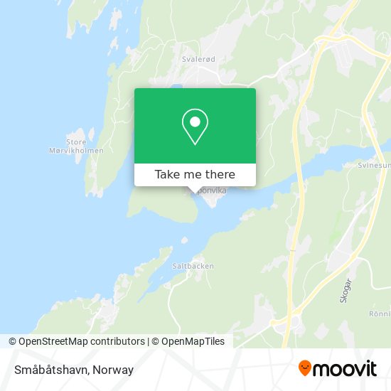 Småbåtshavn map