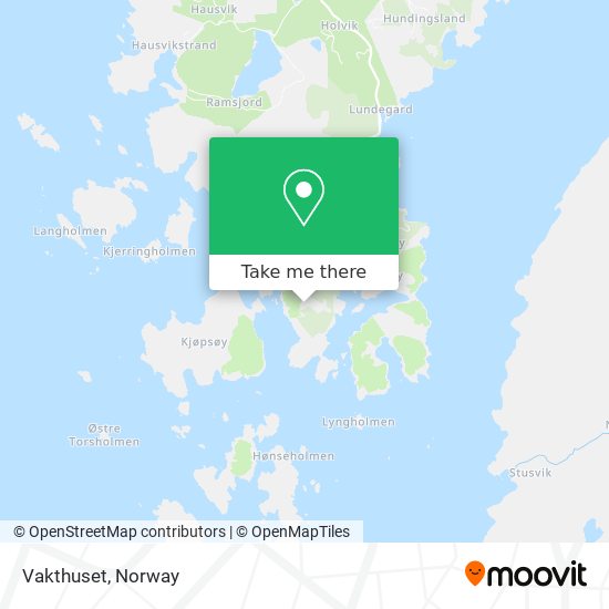 Vakthuset map