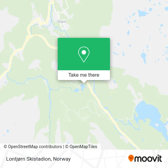 Lontjørn Skistadion map