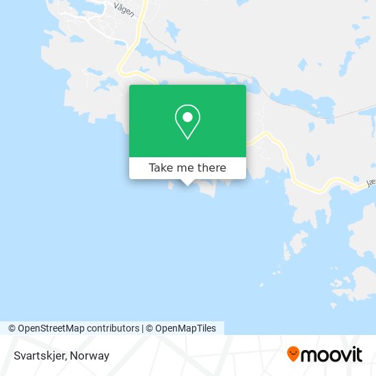 Svartskjer map