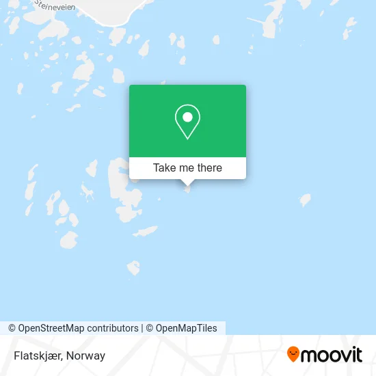 Flatskjær map