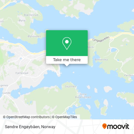 Søndre Engøybåen map