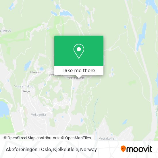 Akeforeningen I Oslo, Kjelkeutleie map