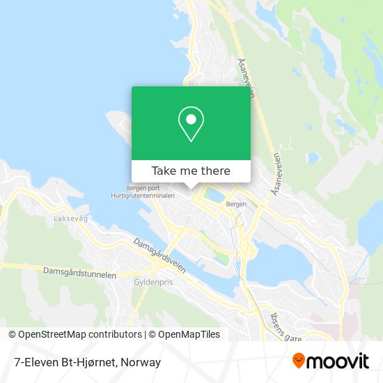 7-Eleven Bt-Hjørnet map