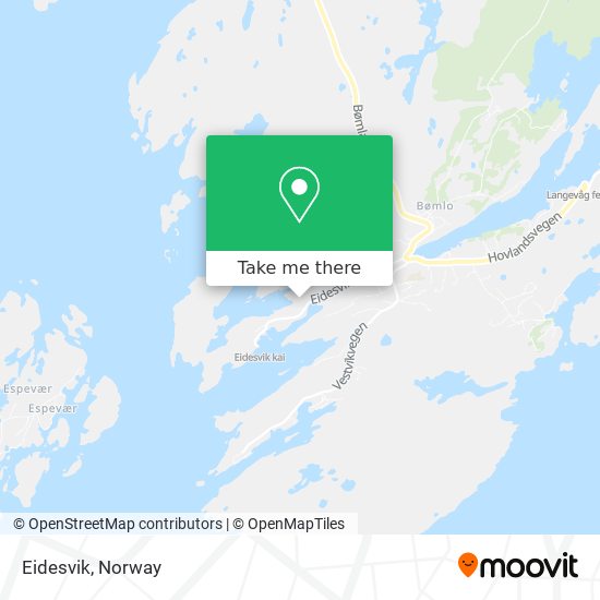 Eidesvik map