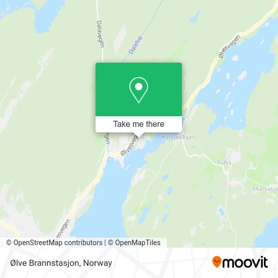Ølve Brannstasjon map