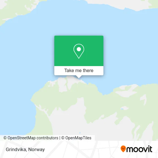 Grindvika map