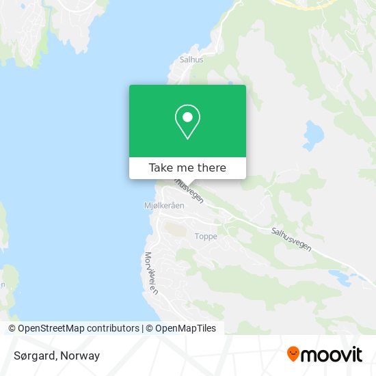 Sørgard map