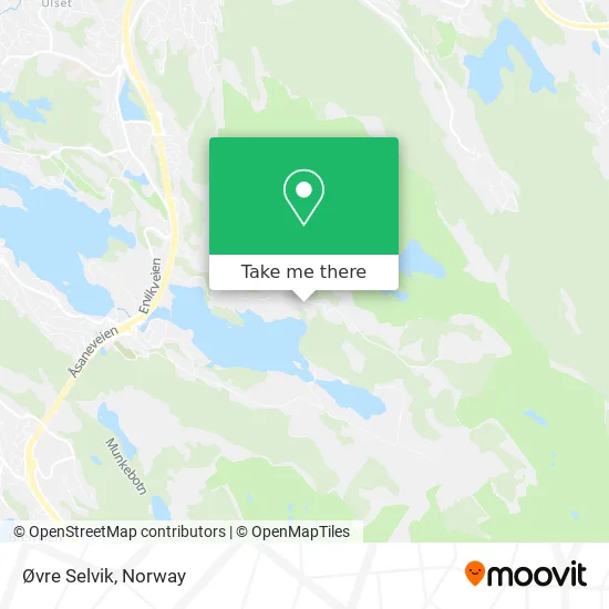 Øvre Selvik map