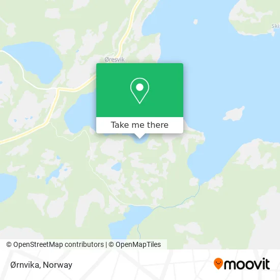 Ørnvika map