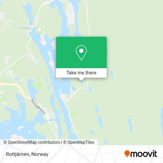 Rottjärnen map