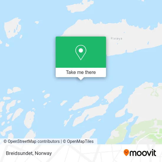Breidsundet map