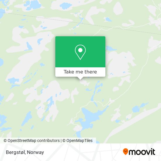 Bergstøl map