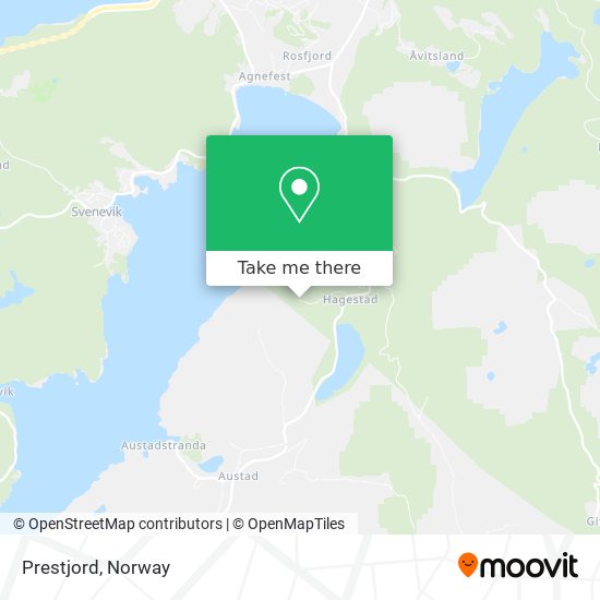 Prestjord map