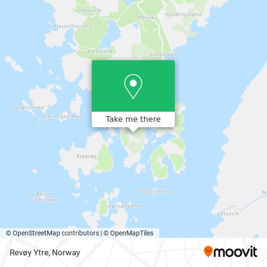 Revøy Ytre map