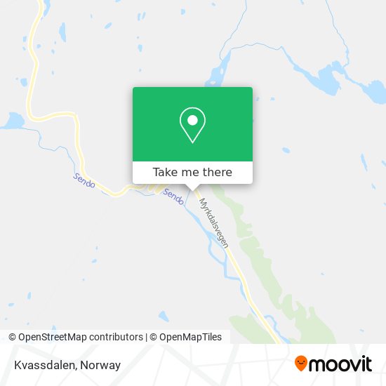 Kvassdalen map