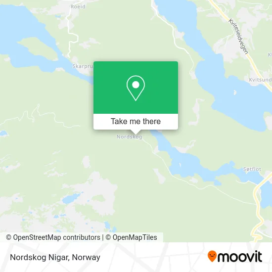 Nordskog Nigar map