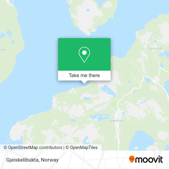 Gjeiskelibukta map