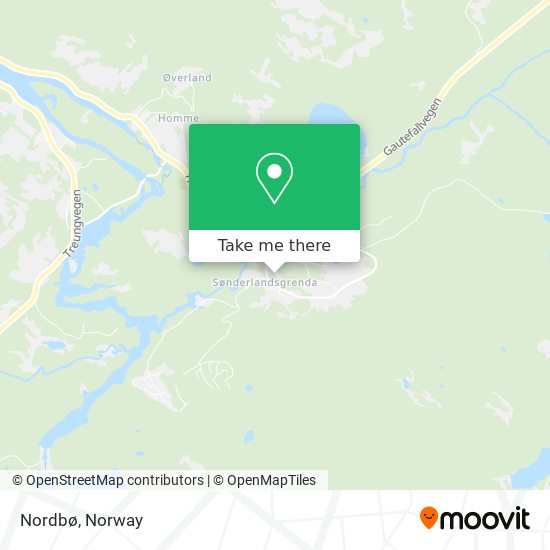 Nordbø map