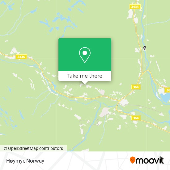 Høymyr map