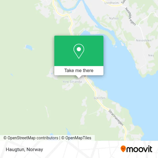 Haugtun map