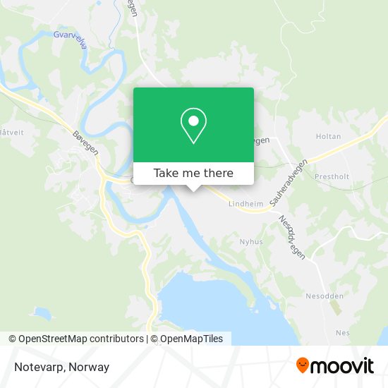 Notevarp map