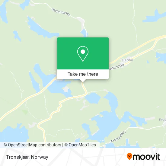 Tronskjær map