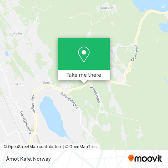 Åmot Kafe map