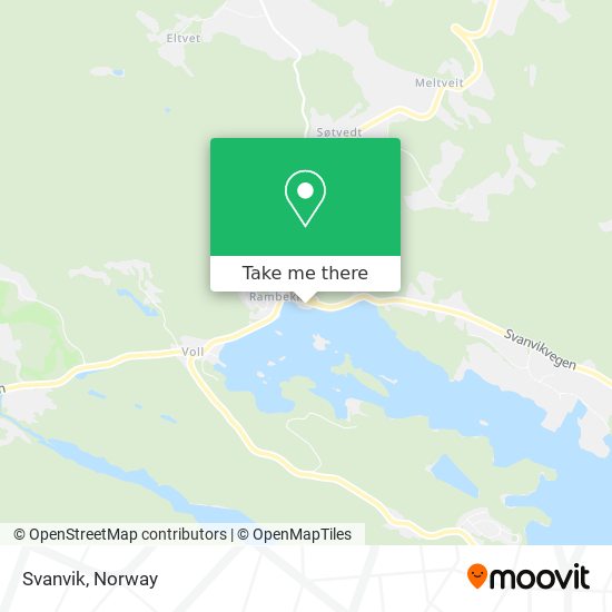 Svanvik map