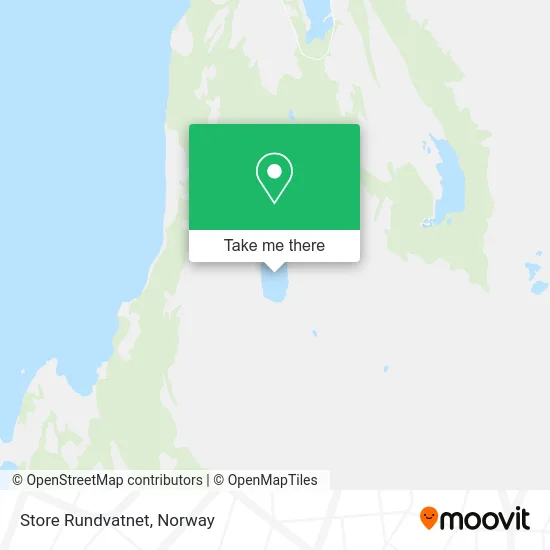 Store Rundvatnet map