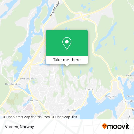 Varden map