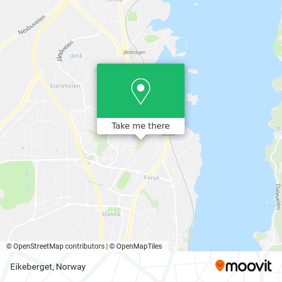 Eikeberget map