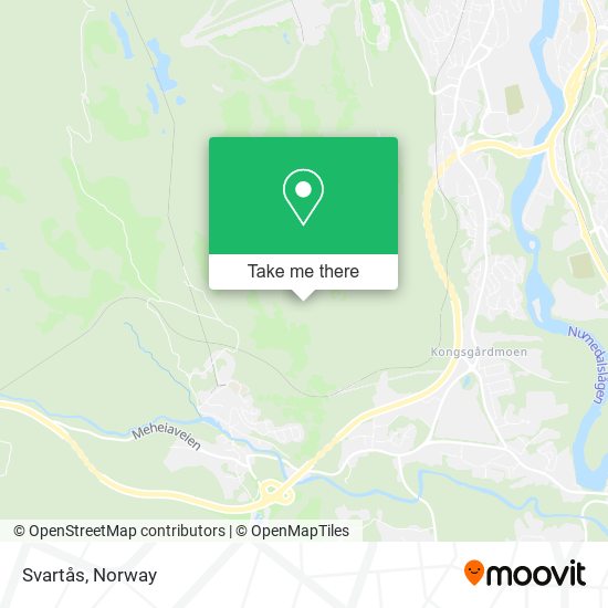 Svartås map