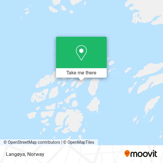 Langøya map