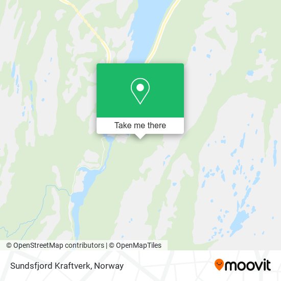 Sundsfjord Kraftverk map