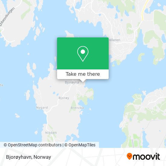 Bjorøyhavn map