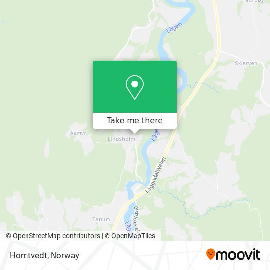 Horntvedt map