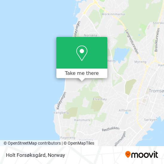 Holt Forsøksgård map