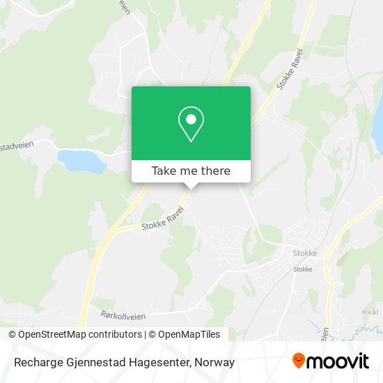 Recharge Gjennestad Hagesenter map