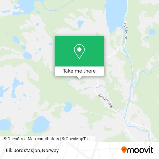 Eik Jordstasjon map