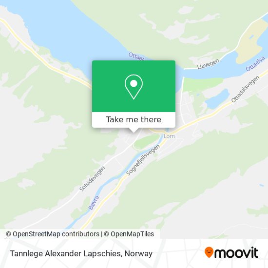 Tannlege Alexander Lapschies map