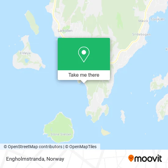 Engholmstranda map